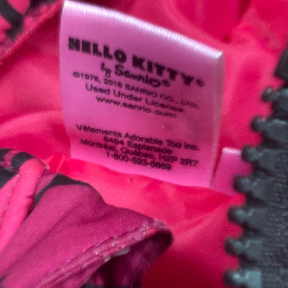 hello kitty babys winter jacket